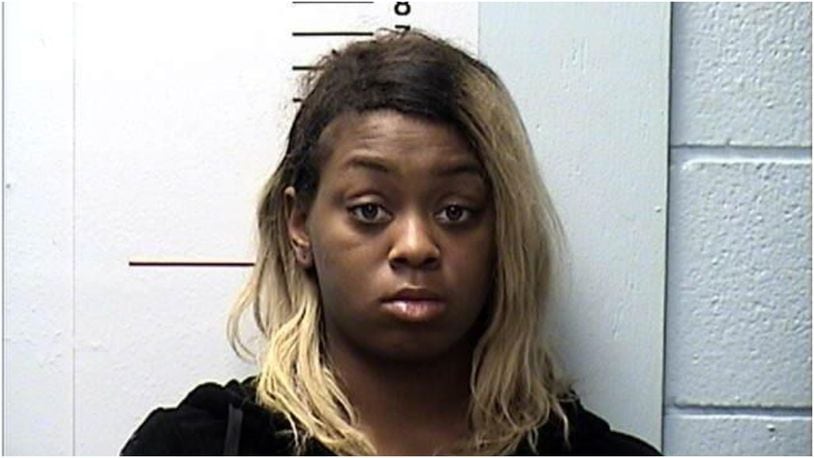 Korie Roberts of Middletown is charged with two counts of child endangering after her children, ages 2 and 3, were found alone in a Middletown street.