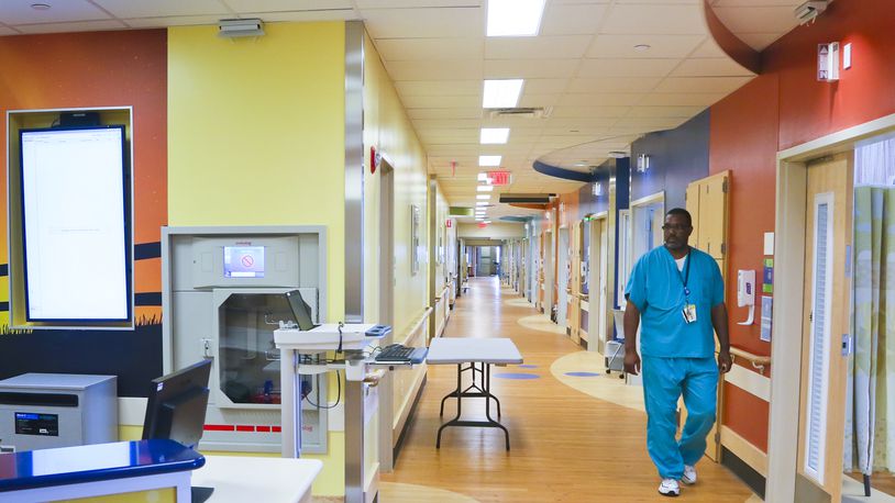 Cincinnati Children’s completed an expansion of its Liberty Campus in 2015, adding a new patient floor and making other renovations. GREG LYNCH / STAFF