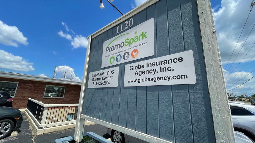 PromoSpark, a woman-owned business specializing in branded apparel and customize promotional products, is constructing a new facility on Osborne Drive. The business, owned by Sarah Johnston, currently operates on Hicks Boulevard. MICHAEL D. PITMAN/STAFF 