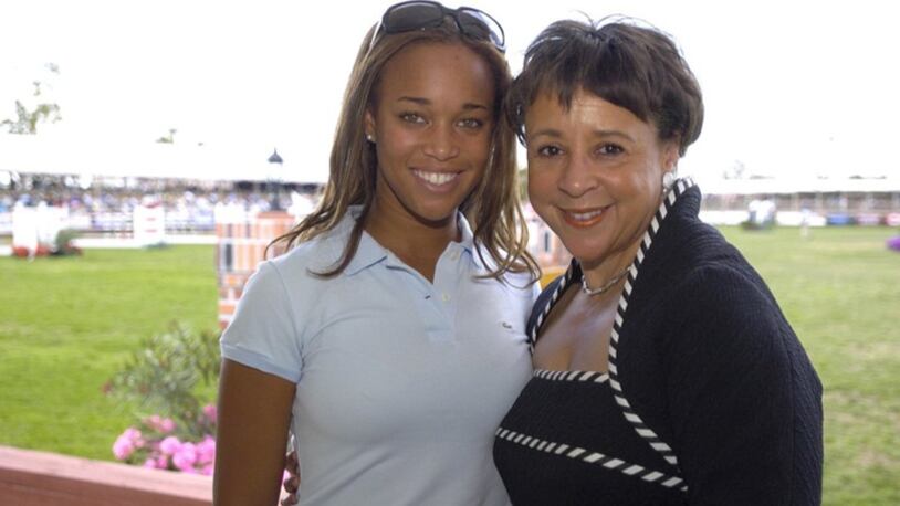 Paige Johnson [left] and her mother Sheila Johnson (Photo: Jeffrey Langlois)