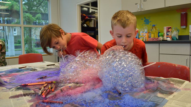 The Fitton Center for Creative Arts this week launched a summer of week-long art-themed camps for children. During the camps, which run througth Aug. 2, a wide variety of activities are offered. CONTRIBUTED