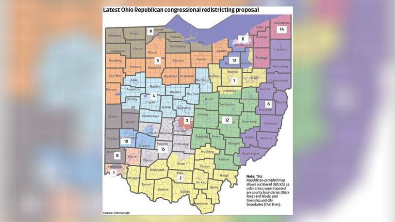 Congressional redistricting proposal