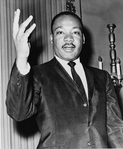 Martin Luther King Jr. speaking
