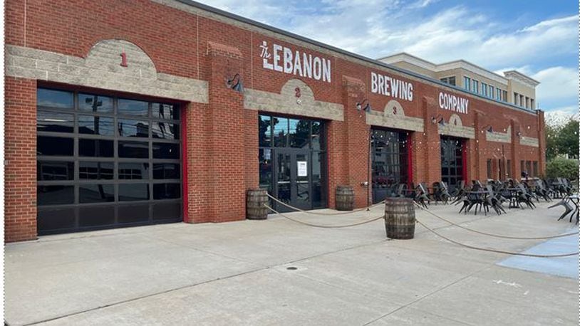 The Lebanon Brewing Company will open its doors today at 11 a.m. at 20 W. Silver St. in Lebanon. The new brewery is located  in the city's former fire station. ED RICHTER/STAFF