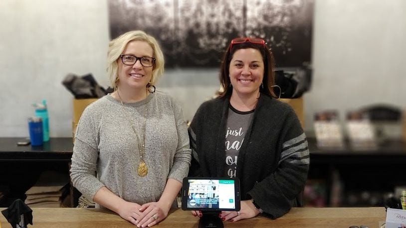 Tara Smithson and Stephanie Gonya are two friends who own and operate Miller St. Boutique at 702 Nilles Road in Fairfield. The boutique launched online shopping options July 1 featuring inventory not seen in its brick-and-mortar location. CONTRIBUTED