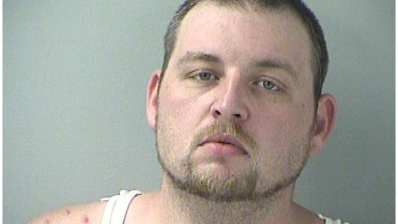 Justin Scott Lunsford, 29, of Hamilton, is charged with cruelty to a
companion animal and possession of controlled substances.
