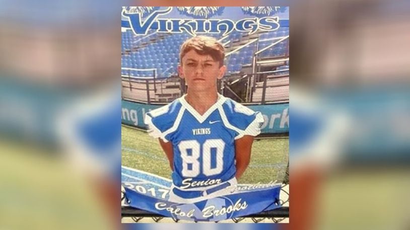 Miamisburg High School graduate Calob Brooks was fatally shot July 17. FILE