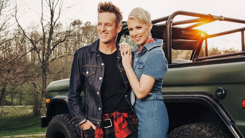 The husband-and-wife team of Keifer and Shawna Thompson are the band Thompson Square and are best known for their multi-platinum mega-hit “Are You Gonna Kiss Me Or Not”. CONTRIBUTED
