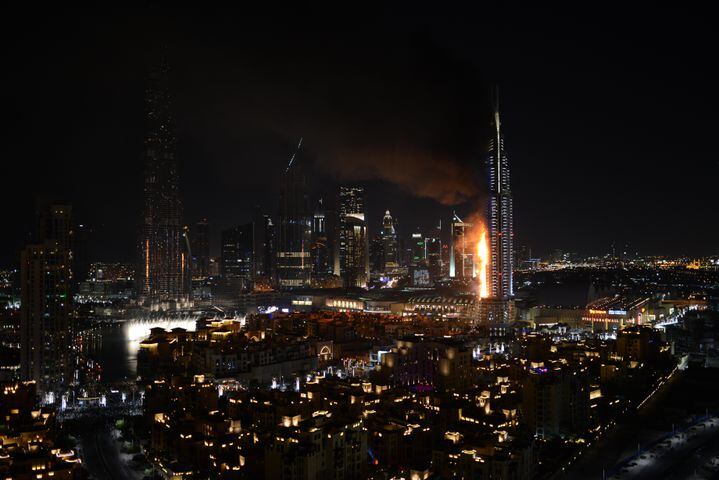 Dubai fire, Dec. 31, 2015