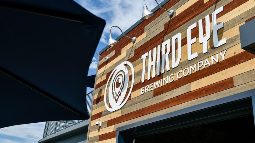 Third Eye Brewing Company opened in June 2020 on Chester Road in Sharonville. The brewery offers a full service kitchen, indoor and outdoor seating with a second floor balcony and a wide variety of beer options. NICK GRAHAM / STAFF