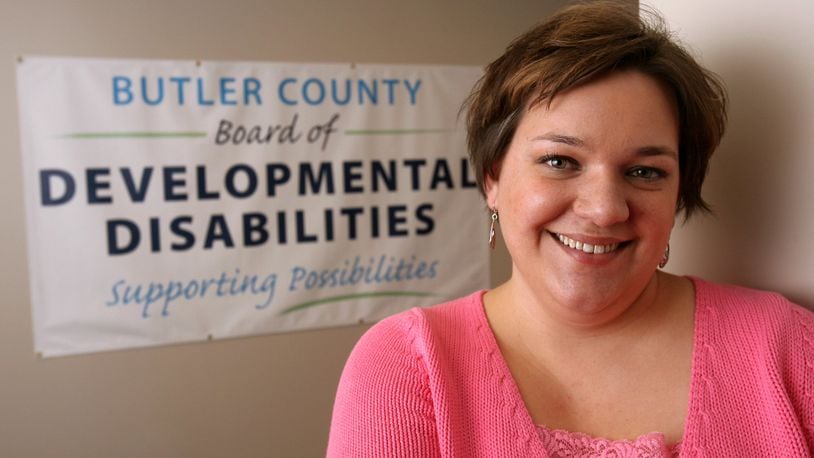 Wendy Planicka, of the Butler County Board of Developmental Disabilities, says a community mapping project with Miami University will help the agency prepare for a levy in 2018 and improve its services to the community. STAFF FILE/2010