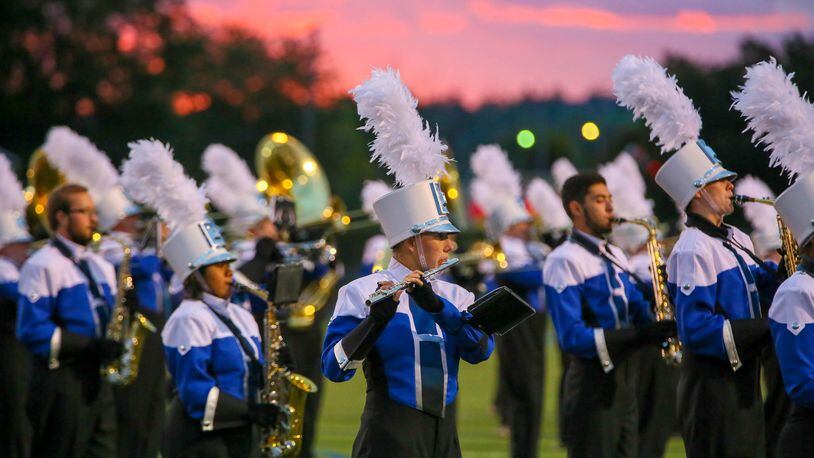 Hamilton High School’s marching band will soon be traveling to Hawaii to perform in parades and ceremonies honoring Pearl Harbor Day. It is the longest band trip in the Butler County school’s history. MICHAEL D. CLARK/STAFF