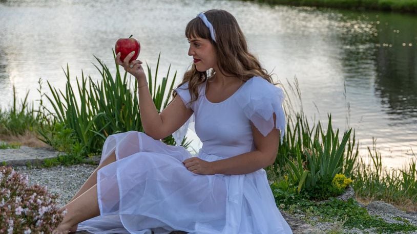 Jillian Mitchell portrays Eve in INNOVAtheatre's production of "Children of Eden." CONTRIBUTED