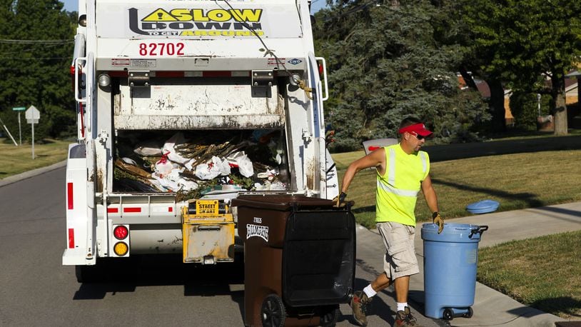 The city of Fairfield is considering a new five-year contract with Rumpke, the city’s current trash collector. STAFF FILE PHOTO