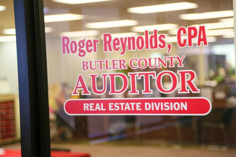 Butler County Auditor Roger Reynolds’ office. GREG LYNCH / STAFF