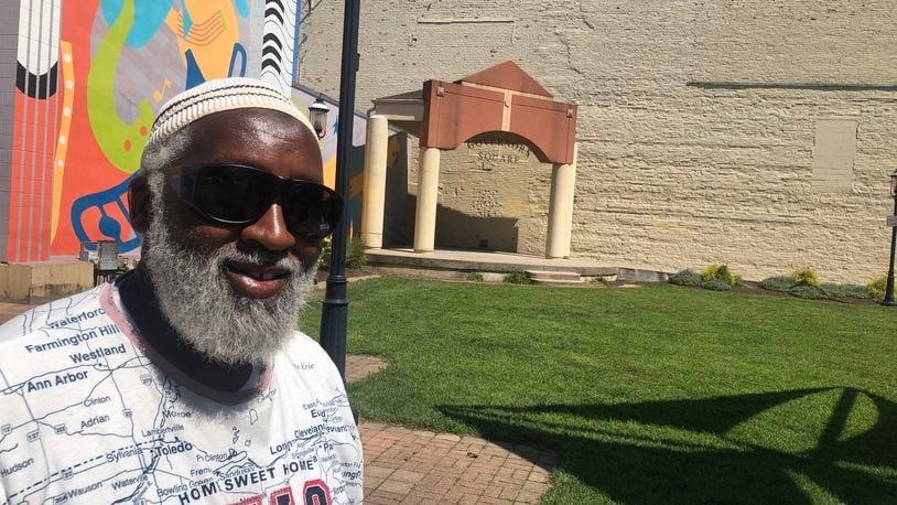 Abdul Shakur Ahmad, formerly Ricky Martin, is trying to educate local residents about the Underground Railroad and the role Butler and Warren county communities played in safely transporting slaves to freedom. RICK McCRABB/STAFF