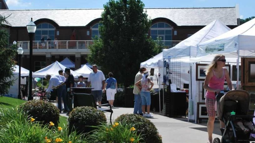 The Village Green Fine Art Fair will feature some of southwest Ohio’s finest artists and crafters, who will be set up throughout Village Green Park and inside the Community Arts Center. CONTRIBUTED