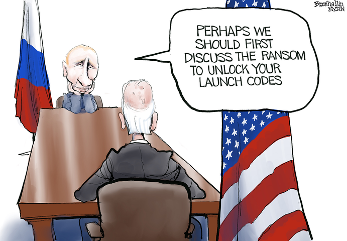 Week in cartoons: Biden and Putin, Juneteenth and more
