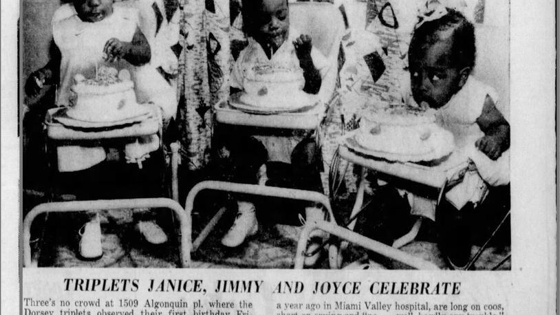 Chaminade Julienne High School grad Joyce Dorsey Kenner appears in the Netflix documentary Becoming about former first lady Michelle Obama.  She was born in Dayton as a set of triplets in 1956. She is her siblings Janice Allen and Jimmy Dorsey were featured in this Dayton Daily News article June 14, 1957.