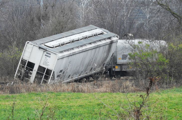 Train derailment in Wayne Twp. Butler County