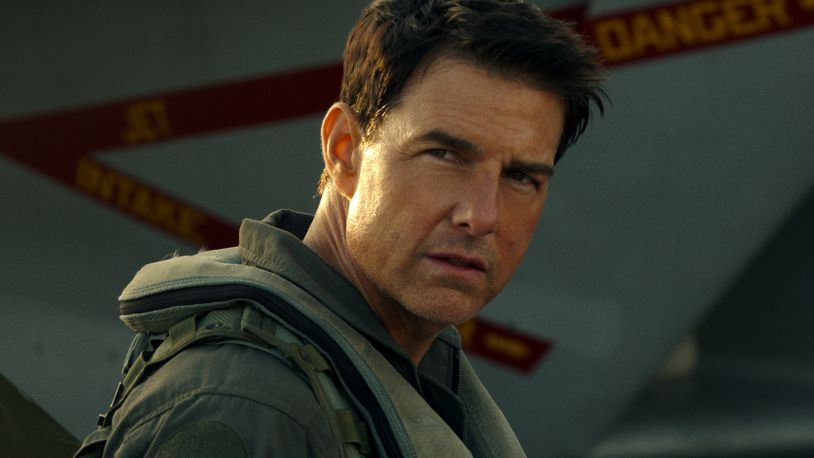 Top Gun Maverick, staring Tom Cruise as Capt. Pete "Maverick" Mitchell, will be shown June 30 at Smith Park as part of Middletown's Free Movies in the Park series. (Paramount Pictures via AP)