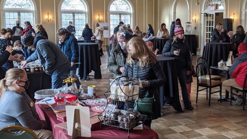 Guests are seen at the 2022 Chocolate Meltdown event in Oxford. It will again take place on Jan. 14, 2023. CONTRIBUTED