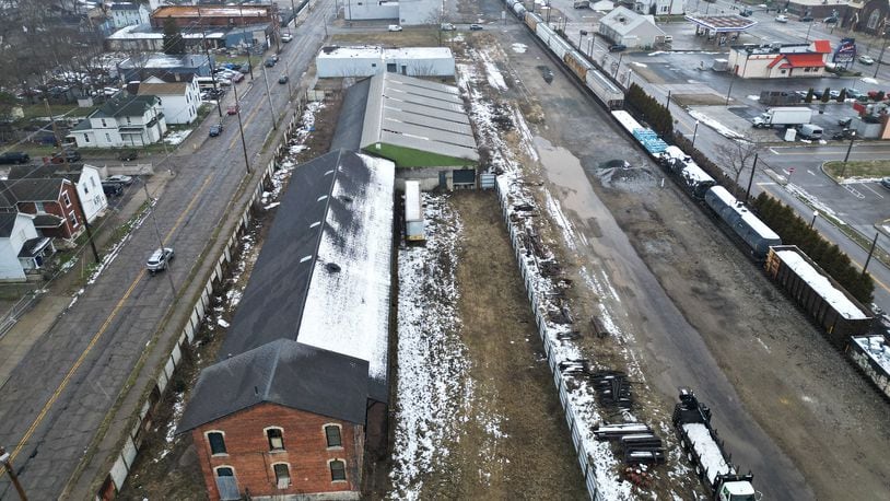 The city of Hamilton is considering a sale of the former train depot at 1000 Maple Ave. to Three Strands 412 LLC, which does business as Meyer Brothers and Sons. City Council will consider a vote on the sale in February. NICK GRAHAM/STAFF