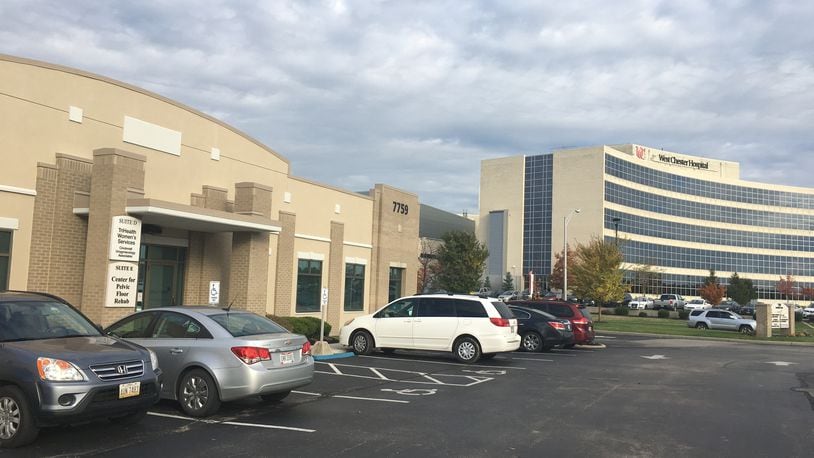 UC Health purchased a portion of this medical office building at 7759 University Drive, which is located next door to West Chester Hospital. The sale was for $1.46 million, according to Butler County Auditor’s Office records. ERIC SCHWARTZBERG/STAFF