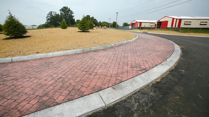 Butler County’s newest roundabout, at Yankee and Princeton roads in Liberty Twp. opened Sept. 22, ahead of schedule, according to the Engineer’s Office. GREG LYNCH / STAFF