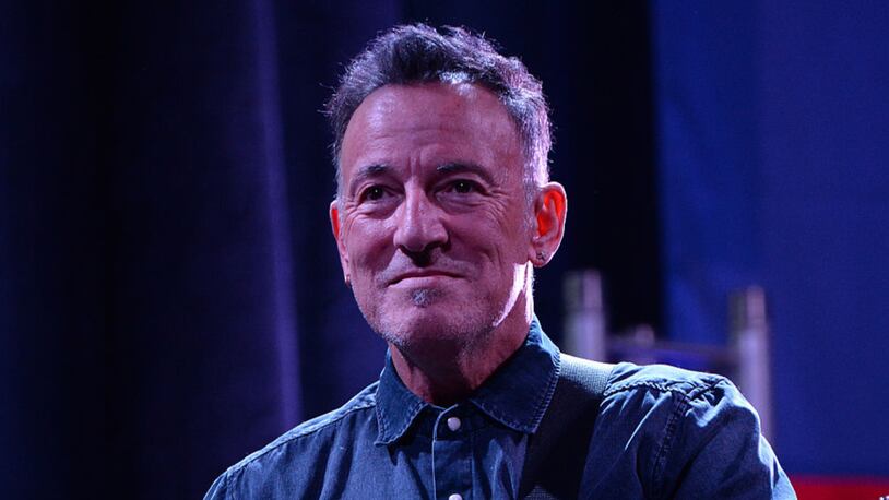 Bruce Springsteen released a new song  that protests Trump.
 (Photo by Kevin Mazur/Getty Images for The Bob Woodruff Foundation)