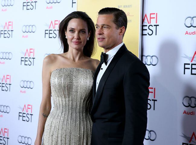 November 2015: Angelina Jolie and Brad Pitt