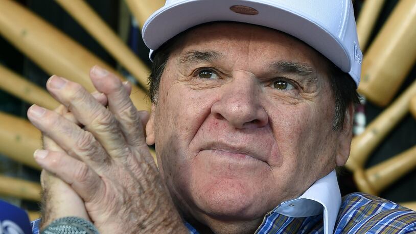 Former Major League Baseball player and manager Pete Rose (Photo by Ethan Miller/Getty Images)