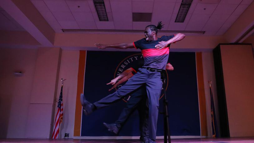 Step Afrika! will return to Miami University’s Parrish Auditorium to perform at 6 p.m. April 13. The event is free, and open to the public. ERIKA PRITCHARD/CONTRIBUTED