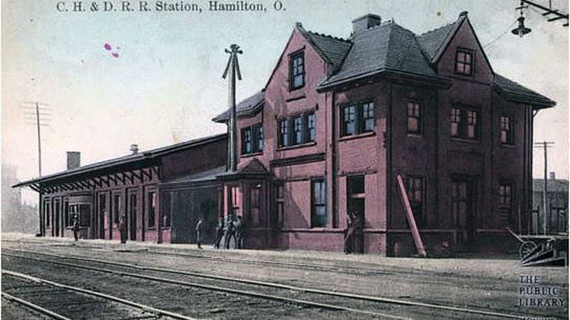 Here's a historic photo of what now is known as the CSX station along Martin Luther King Boulevard that preservationists and some on Hamilton City Council want to save by moving a few blocks north. PROVIDED