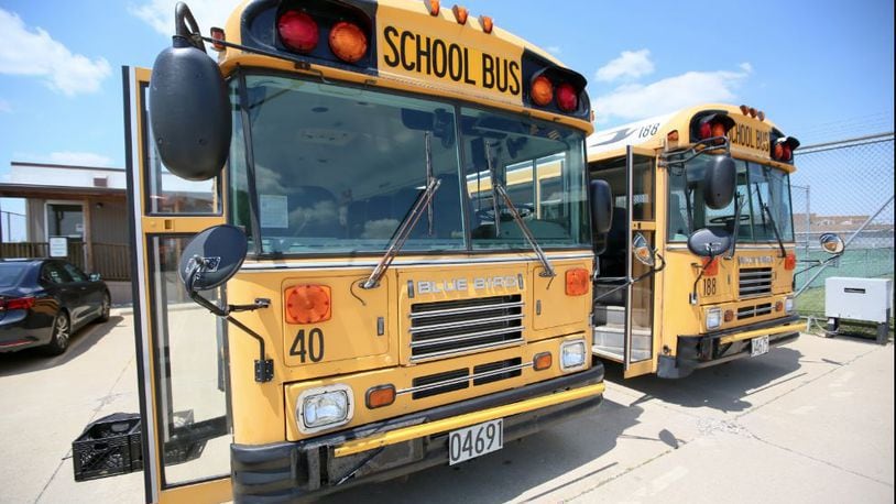 Two Lakota school bus drivers recently died in unrelated deaths prompting school district officials to offer grief counseling earlier this week to student bus riders and fellow drivers. Susan Brovey had driven school buses for Lakota for three years and Tony Heaton for six years. (File Photo\Journal-News)