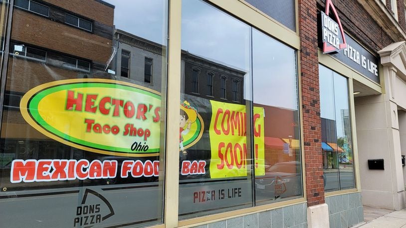 Hector's Taco Shop is set to open next month in the former space occupied by Don's Pizza, 1126 Central Ave. The restaurant is owned by Hector Gonzalez. NICK GRAHAM/STAFF