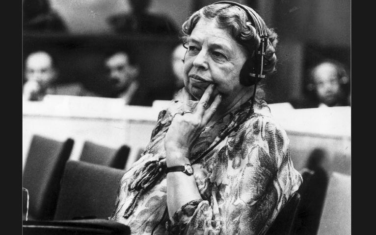 Eleanor Roosevelt, former First Lady