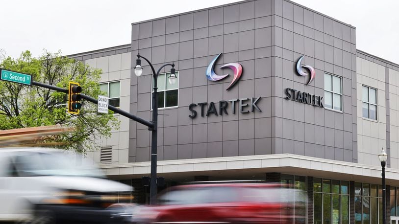 Startek, a Colorado-based company that provides business process outsourcing services, has vacated its floor at 170 High St., but has a lease through August 2023. The building, pictured on April 25, 2022, is owned by the Core Fund and expects Startek to sublet the space. NICK GRAHAM/STAFF.