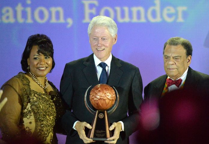 Clinton honored by the King Center during MLK celebration