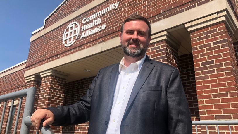 Scott Gehring, president and CEO of the Community Health Alliance, said he's very excited to open a site at 3606 Commerce Drive in Middletown and near the Franklin border. RICK McCRABB/STAFF