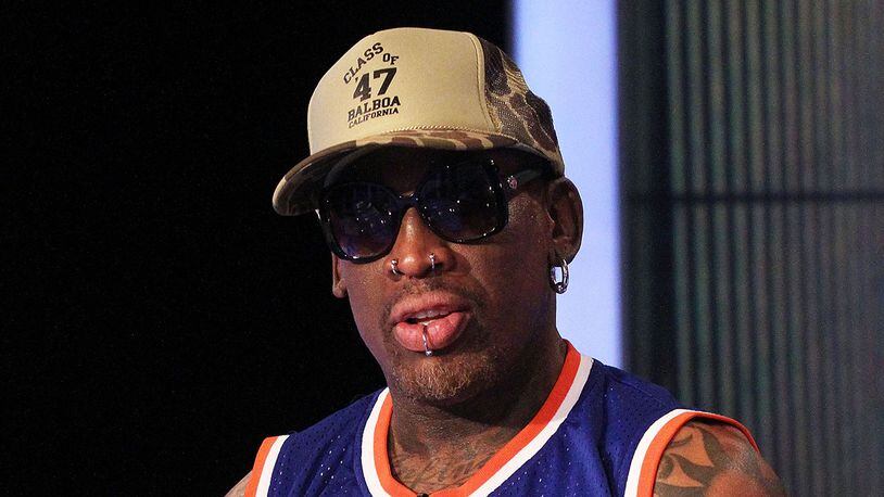 Dennis Rodman pleaded guilty to two counts of misdemeanor DUI, avoiding jail time following his January arrest. (Photo by Laura Cavanaugh/Getty Images)