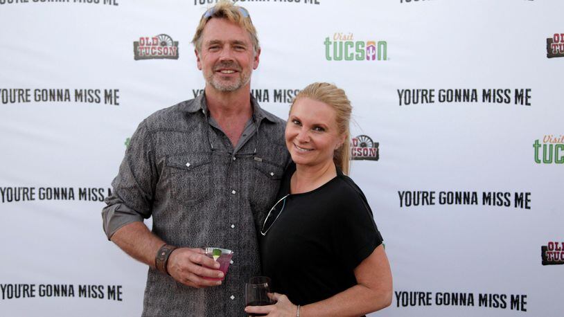 FILE PHOTO: John Schneider and Alicia Allain attend "You're Gonna Miss Me" premiere sponsored by Visit Tucson on May 13, 2017 in Tucson, Arizona. (Photo by Jason Wise/Getty Images for Funimation Entertainment)
