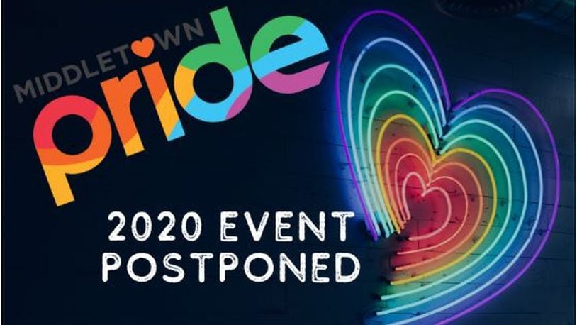 Middletown’s third Pride event has been moved to become a virtual event.