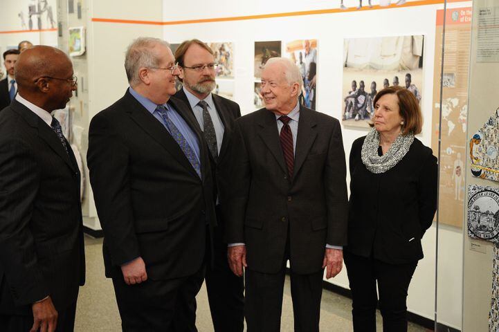 Jimmy Carter at American Museum of Natural History
