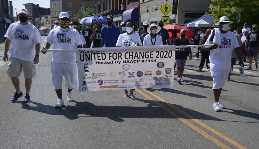 PHOTOS: Middletown community, leaders marches for change