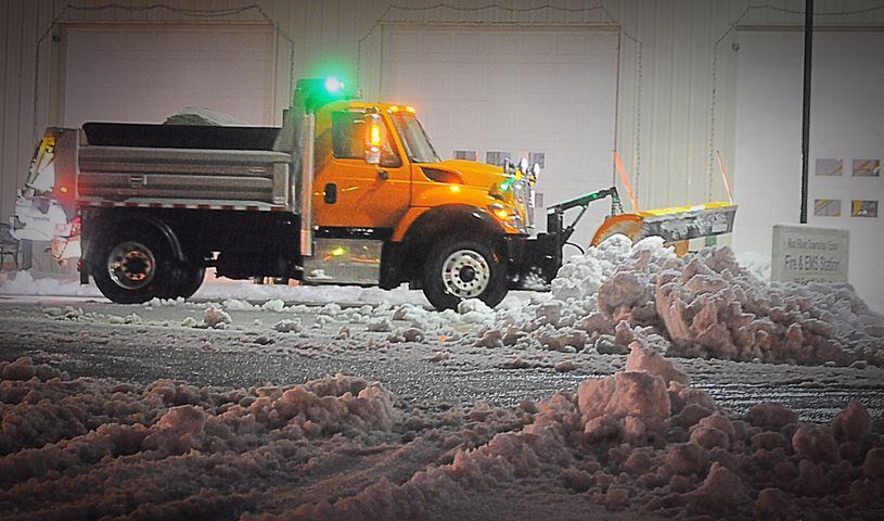 Plowing snow Clark county