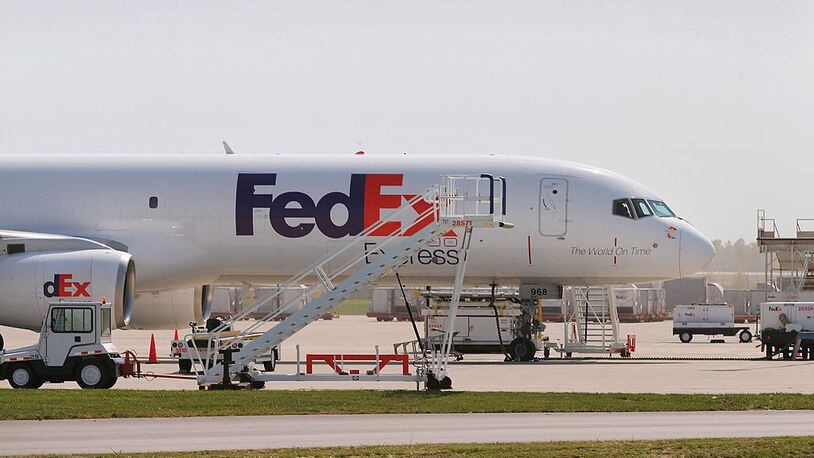 FedEx airlifted barbecue meals to hurricane victims in the Florida Keys this week.