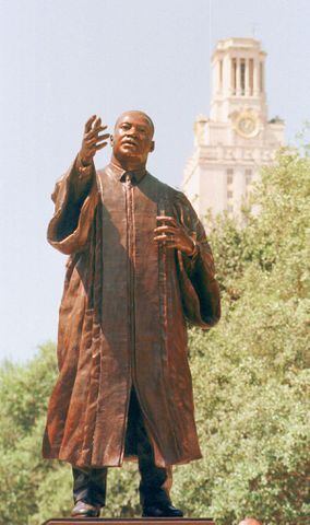 MLK statues: Austin