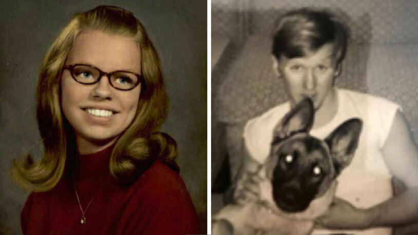 Terre Haute Police Chief Shawn Keen announced Monday, May 6, 2019, that DNA evidence and familial genealogy has revealed Jeffrey Lynn Hand, seen at right, as the likely killer of Pamela Milam, at left, 46 years ago. Milam, 19, was last seen alive the night of Sept. 15, 1972, following a sorority event on campus. The ISU sophomore was found strangled, bound and gagged in the trunk of her car the following day by her family. Hand, who was 23 at the time of Milam’s slaying, killed a hitchhiker nine months later, but was found not guilty by reason of insanity and released in 1976. He was killed by police during a botched kidnapping two years later.