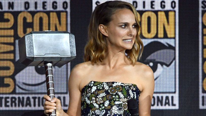 Natalie Portman played the character Jane Foster in the first two Thor movies and had a non-speaking role in "Avengers: Endgame." (Photo by Kevin Winter/Getty Images)